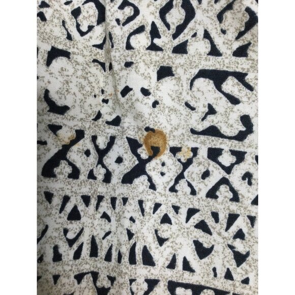 Vintage Carlisle Women Printed Sleeveless Button-Up Top/Vest & Shorts Set Size 8 - Picture 9 of 10